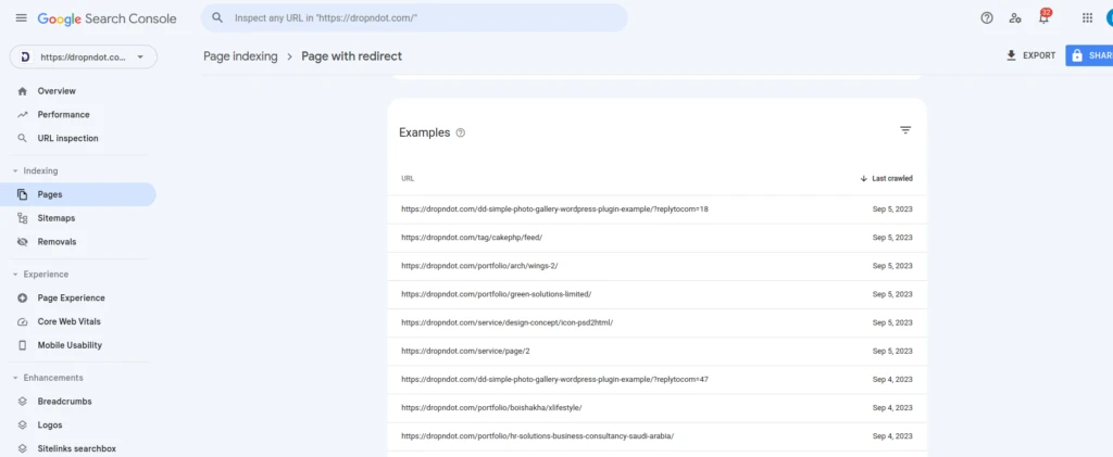 Check Google Search Console2