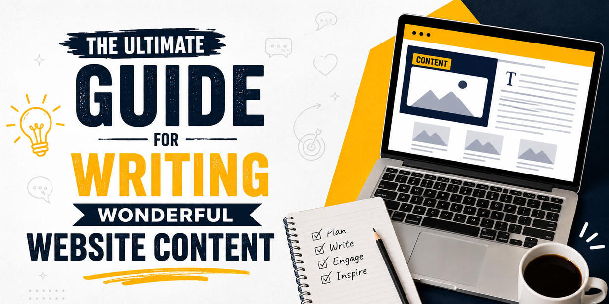 The ultimate guide for Writing wonderful Website Content