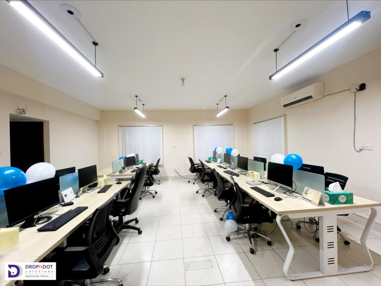 new office workstation