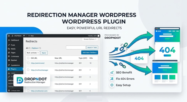 Redirection Manager – WordPress Plugin