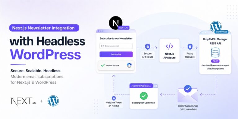 Next.js Newsletter Integration with Headless WordPress