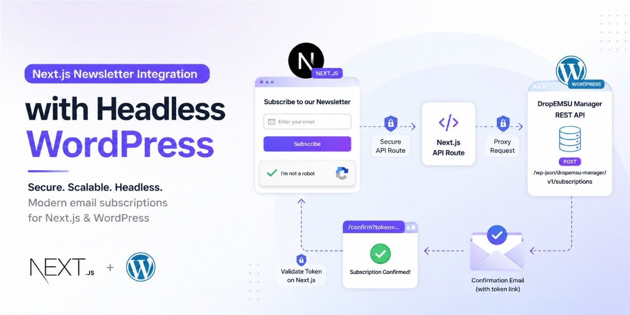 Next.js Newsletter Integration with Headless WordPress
