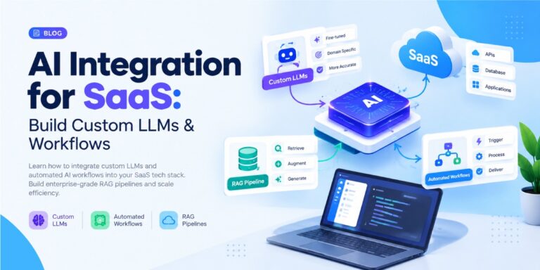 AI Integration for SaaS: Build Custom LLMs & Workflows